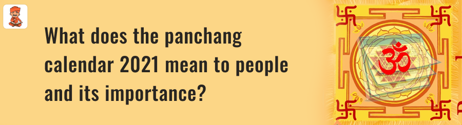 panchang importance